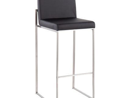 Fuji - Contemporary And Modern Elegance High Back Barstool