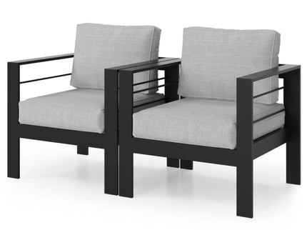 Outdoor Patio Set With All-Weather Thick Cushions