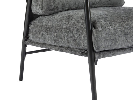Modern Accent Chair With Cushions, Cozy Seating