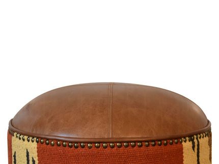 Footstool - Brown