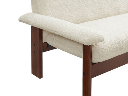 Loveseat Sofa 2 Seater Couch With Armrest Pillows