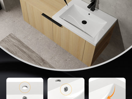 Modern Bathroom Vanity Sink Combo With Spacious Storage