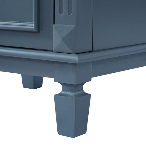 Bathroom Vanity With Sink, Soft-Closing Door, Adjustable Shelf