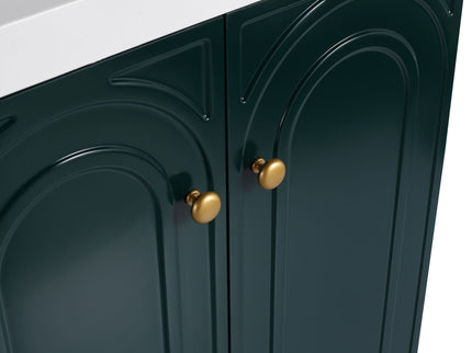 Modern Freestanding Bathroom Vanity With Soft Close Cabinet Doors