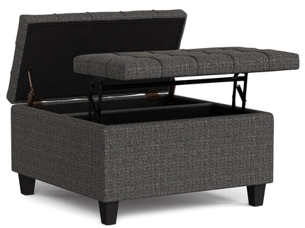 Harrison - Upholstered Coffee Table Storage Ottoman