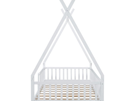 House Shaped Design Bed With Fence