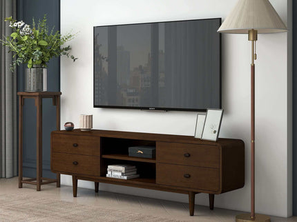 Alexa - TV Stand - Dark Brown / Wood
