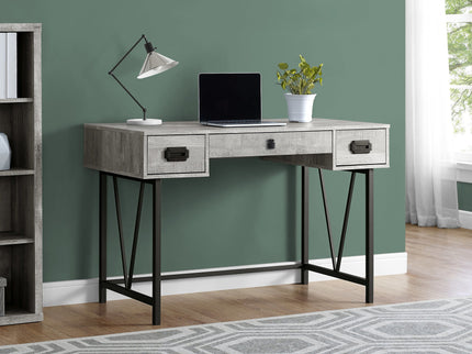 Computer Desk For Home Office, Laptop, Storage Drawers, Transitional