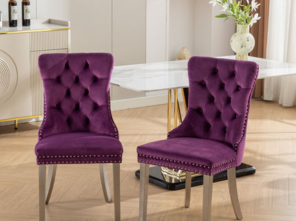 Nikki - Contemporary Upholstered Dining Chair (Set of 2)