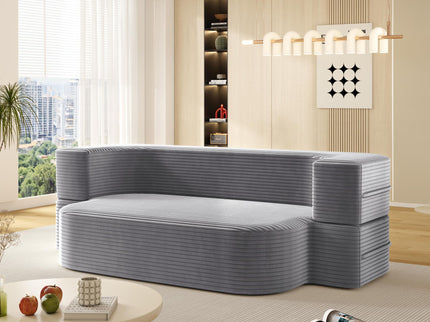 Convertible Floor Sofa Bed With Multi Functional Blanket