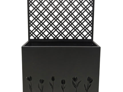 Tall Planter Raised Garden Bed With Trellis