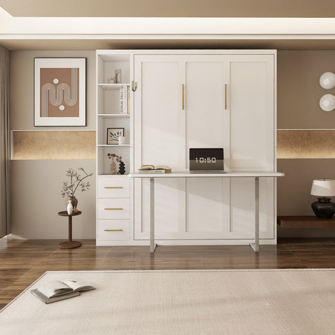 Multifunctional Vertical Murphy Wall Bed