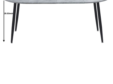 Extensible Table, Dining Table, Office Table, Coffee Table Metal Leg