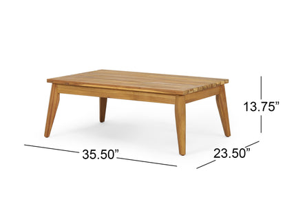 Hueber - Outdoor And Rope 4 Seater Chat Set With Cushions - Teak