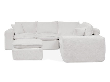 Sectional Sofa With Moveable Ottoman