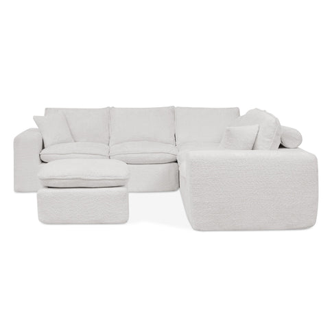 Sectional Sofa With Moveable Ottoman