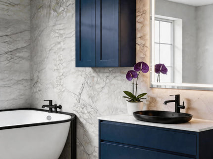 Shaker Wall Cabinet With Soft Close Hinges, Adjustable Shelves, Double Door