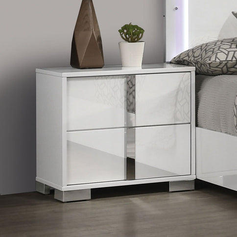 Nightstand With Vertical Handles