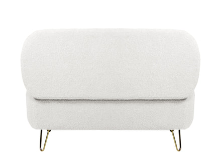 Storage Ottoman Bench For End Of Bed Legs, Modern Camel Faux Fur Entryway Bench Upholstered Padded With Storage For Living Room Bedroom