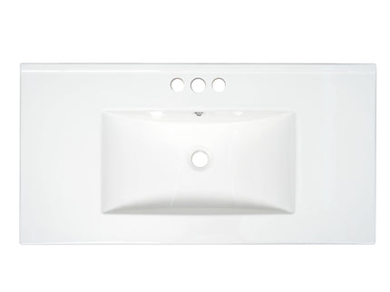 Shaker Free Standing Bathroom Vanity Cabinet With Sink, Soft Close Drawers, Soft Close Doors