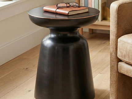 Toby - Handcrafted Metal Accent Table