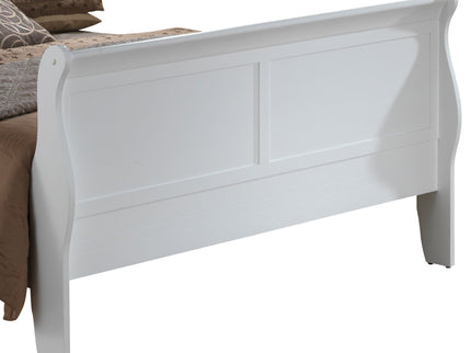 Panel Sleigh Bed