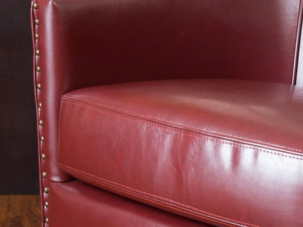 Enigmatica - Upholstered Club Chair With Nailhead Trim