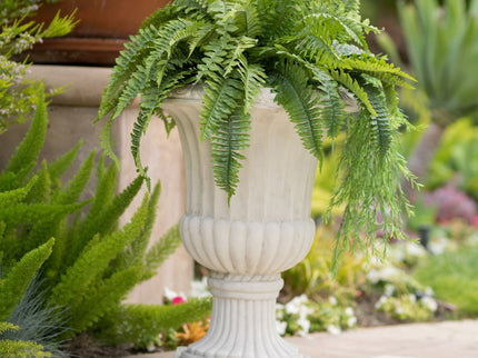 Classic Italian Urn Planter - Antique White