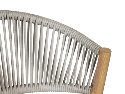 Outdoor 26" Counter Height Metal Frame Counter Stools With Scallop Shaped Backrest & Water Resistant Cushions
