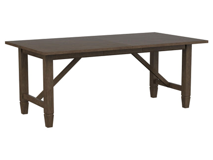 Jamie - Rectangular Dining Table With Extension Leaf - Light Brown