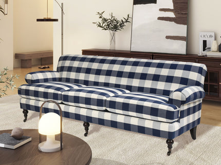 Alana Lawson - Modern Three Cushion Tightback Sofa