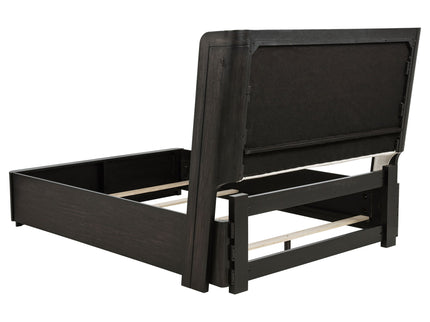 Bangor - Wingback Bed With Upholstered Headboard
