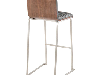 Mason Mara - Contemporary Fixed Height Barstool (Set of 2)