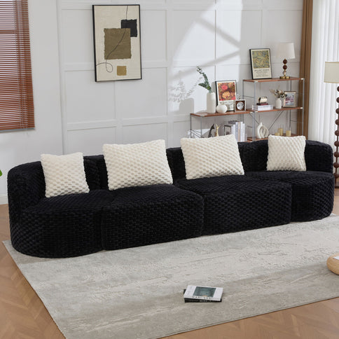 Modular Sectional Sofa With Free Combination Design