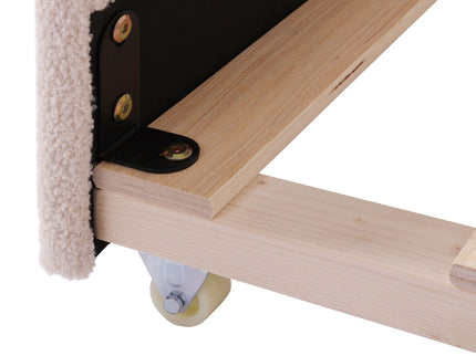 Upholstered Daybed With Light And Trundle