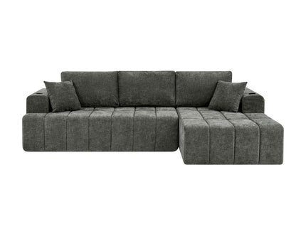 L - Shaped Sectional Sofa With Cup Holders & Side Pockets