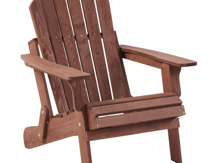 Oversize Outdoor Folding Adirondack Chair, Patio Chair For Garden