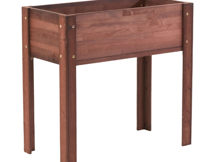 Raised Garden Bed With Legs, Elevated Planter Box For Outdoor Plants