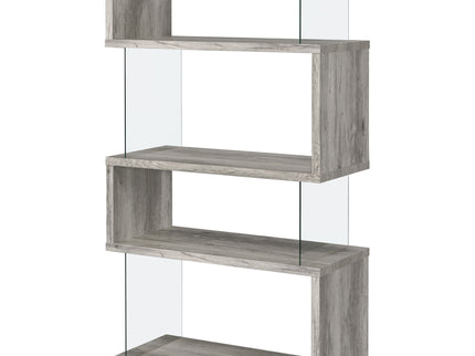 Elias - 4 Shelf Bookshelf With Zigzag Design