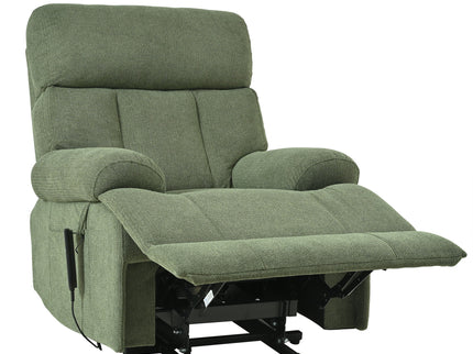 Oversized Power Lift Recliner Chai With Remote Control, Side Pocket, Spacious Seat