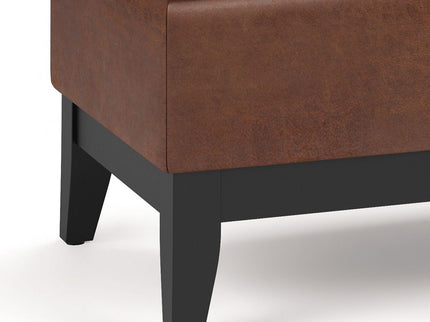 Oregon - Contemporary Storage Ottoman Bench With Tray