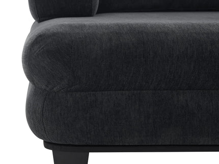 Oversized Chaise Lounge Sofa Bed With Deep Seat And Layered Armrests