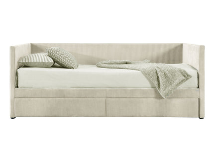Daybed With Two Drawers And Wood Slat