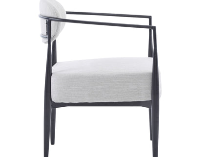 Modern Upholstered Accent Armchair With Pocket Spring Seat