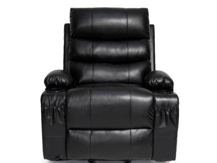 Large Size Electric Power Lift Recliner Chair Sofa With 8 Point Vibration Massage And Lumbar Heat