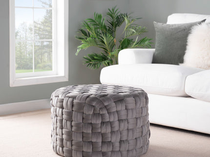 Braided - Versatile Round Ottoman