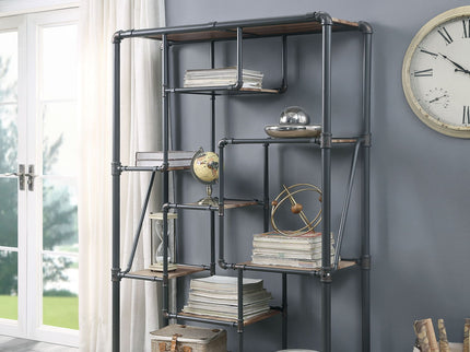 Brantley - Antique Bookshelf - Oak