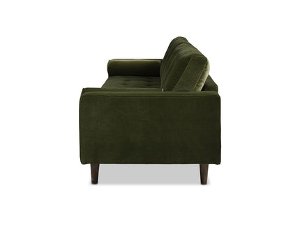 Nicholas - Mid-Century Modern Sofa - Olive Green