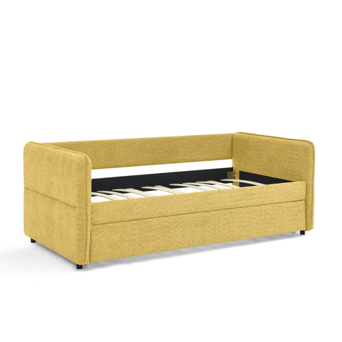 Upholstered Daybed With Pop Up Trundle