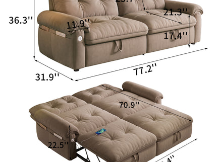 Convertible Cloud Like Sofa Bed